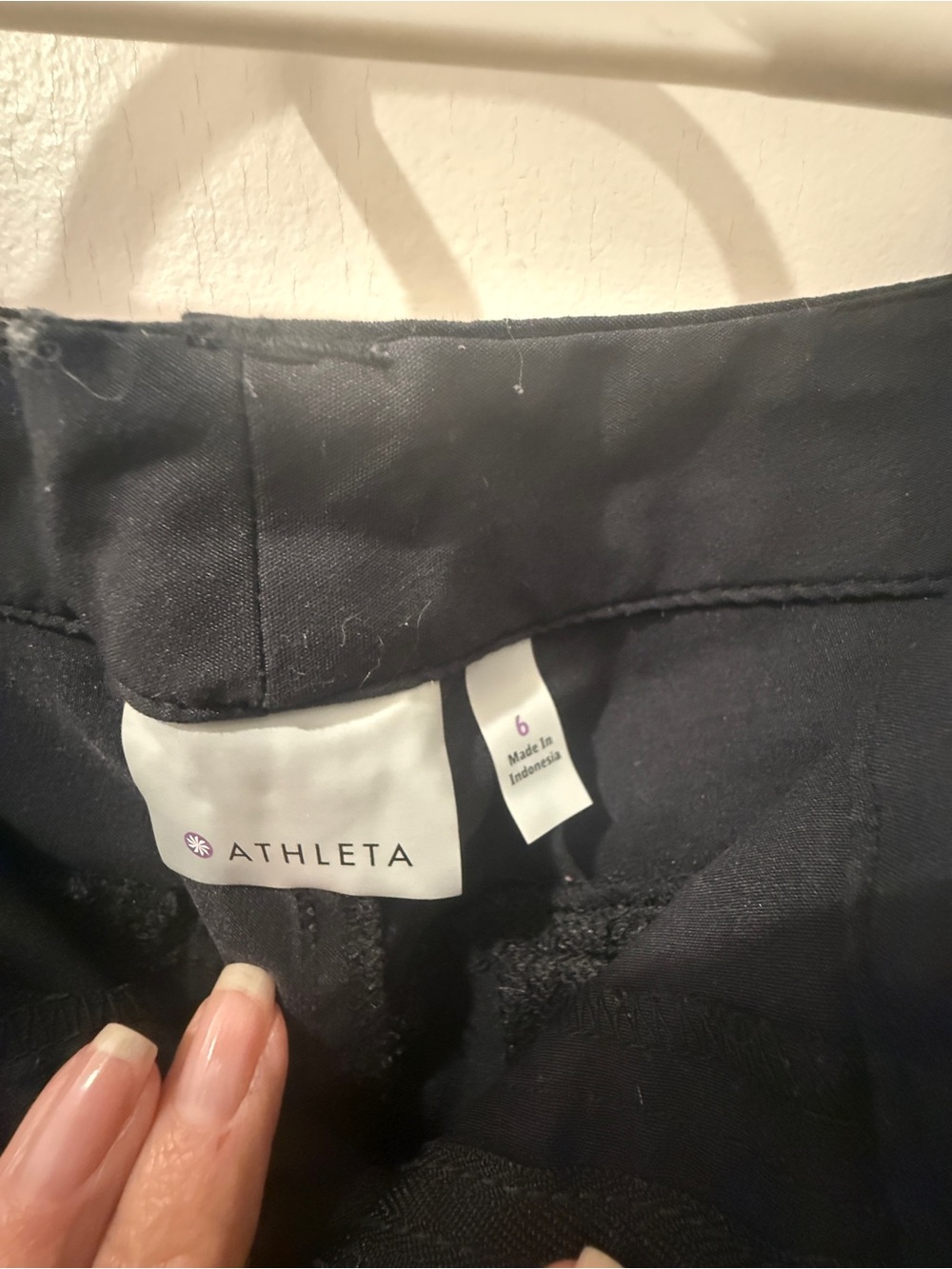 Athleta Black High-Rise Hiking Pants